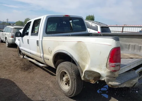 1999 Ford F250 Super Duty from USA, damaged, VIN 1FTNW21F3XEC42331